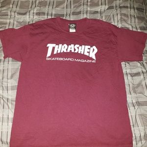 Burgundy Thrasher T-shirt